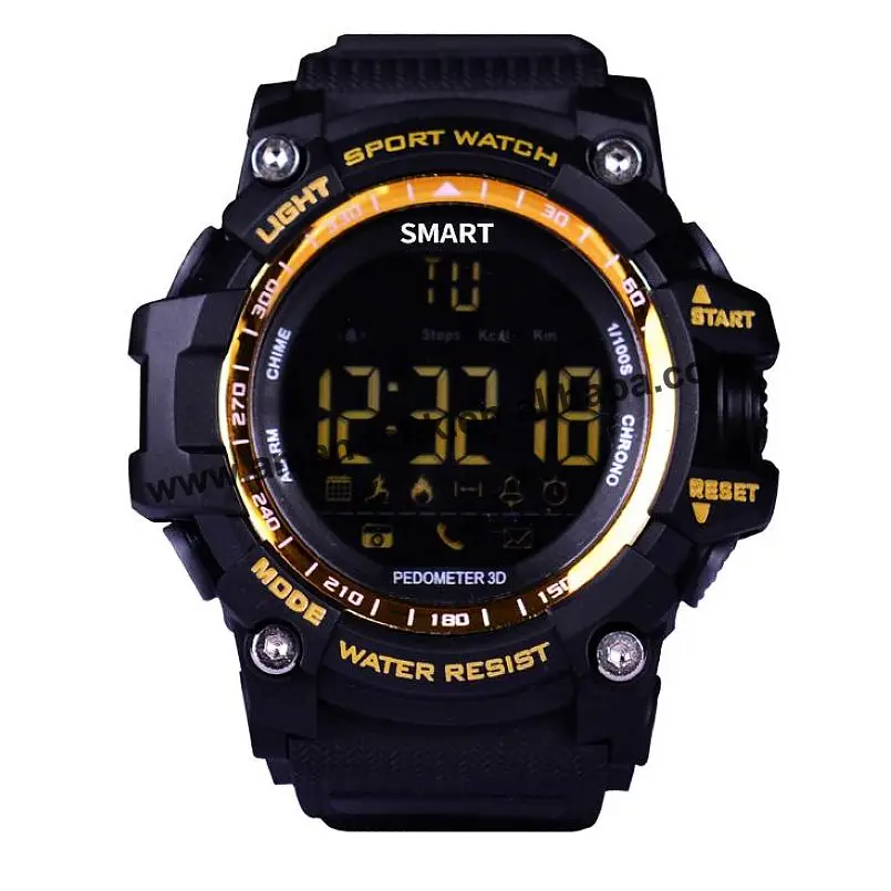 Высокая светодиодный Спорт на открытом воздухе часы с компасом мужские часы цифровые светодиодные электронные часы мужские спортивные часы хронограф мужские часы EX16