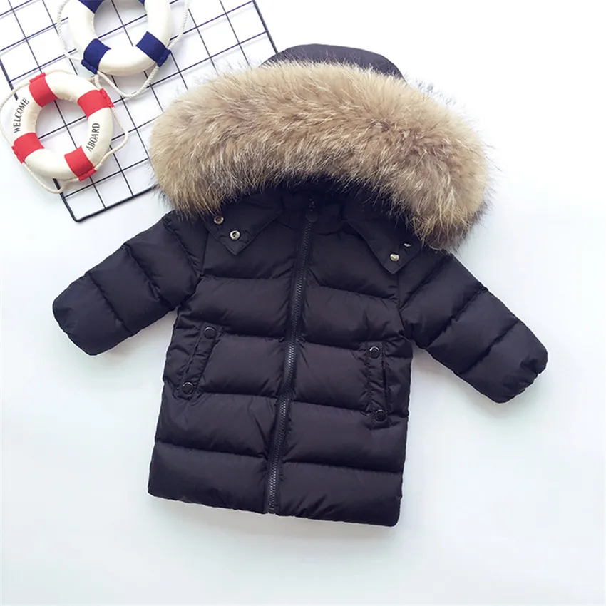 Fur Lining 50/60/65cm Winter Warm Real Raccoon Fur Trimming Collar For Kids Adult Coat Hooded Fashion Fur Collar