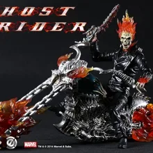 Estartek EZHOBI игрушки ПВХ 1/9 Ghost Rider+ набор мотоциклов Коллекция фигурка для фанатов подарок на праздник