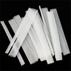 15pcs/set White Make Up Cosmetic Brushes Guard Most Mesh Protectors Cover Brushes Protective Without Brush