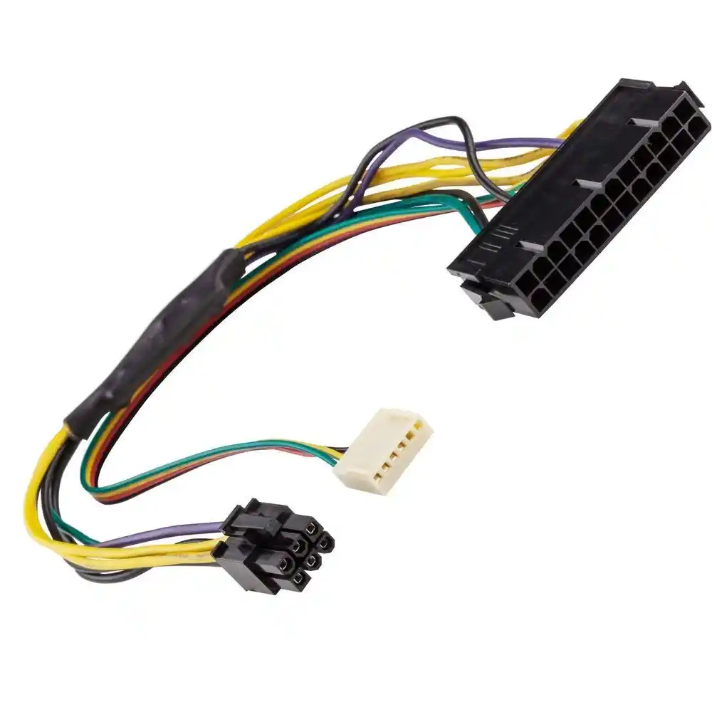 Кабель адаптер питания 18AWG для рабочей станции HP Z220 Z230 с 24 Pin на 6 PCI E