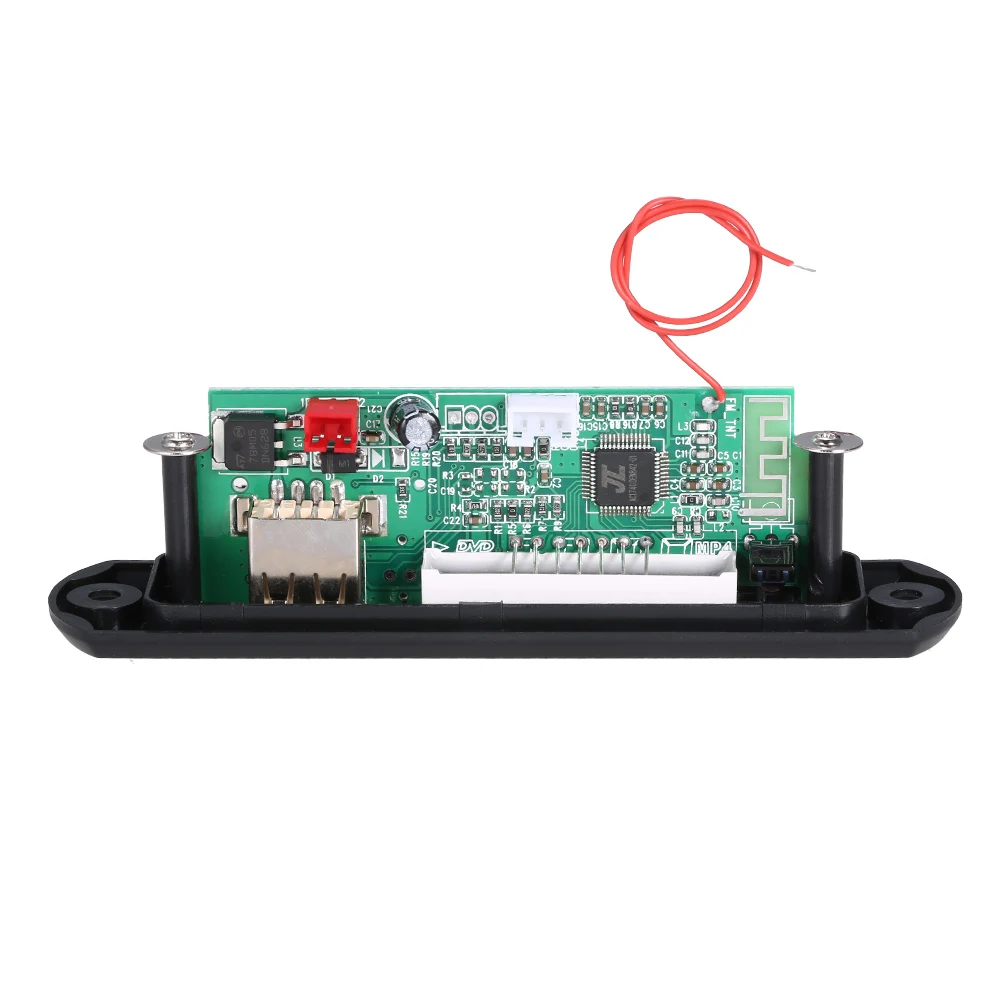 Беспроводной автомобильный Bluetooth MP3 аудио FM радиомодуль WMA декодер плата с Aux in USB
