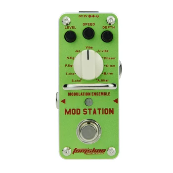 

AMS-3 Guitar Effect Pedal Mod Station Modulation Ensemble Electric Guitar Effect Pedal Mini Single Effect with True Bypass