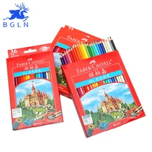 Faber-castell 36/48/72 Farben Klassische Schloss Fettige Farbe Bleistifte Set Ölgemälde Zeichnung Kunst Liefert Student Schreibwaren Schule