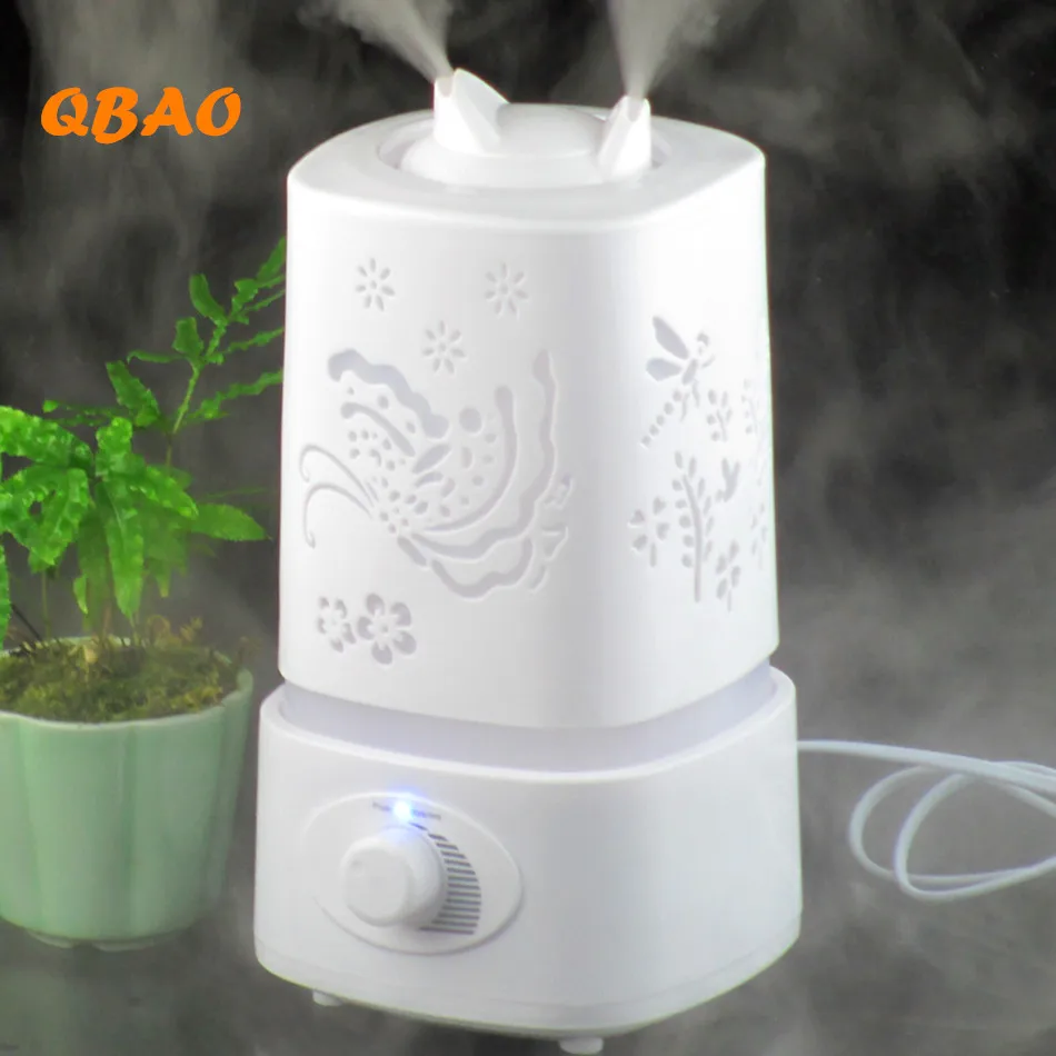 2014 New Purifier LED Night Light With Carve Design Ultrasonic Aroma Diffuser Aromatherapy Purifier Humidifer