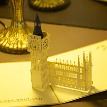 3D ручной Бумага пользовательские поздравительные открытки Сувениры открытки подарки открытки лазерной Свадебные Приглашения