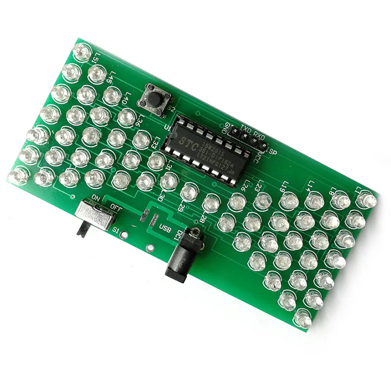 CIRMECH LED электронные песочные часы DIY Набор Забавный Электрический