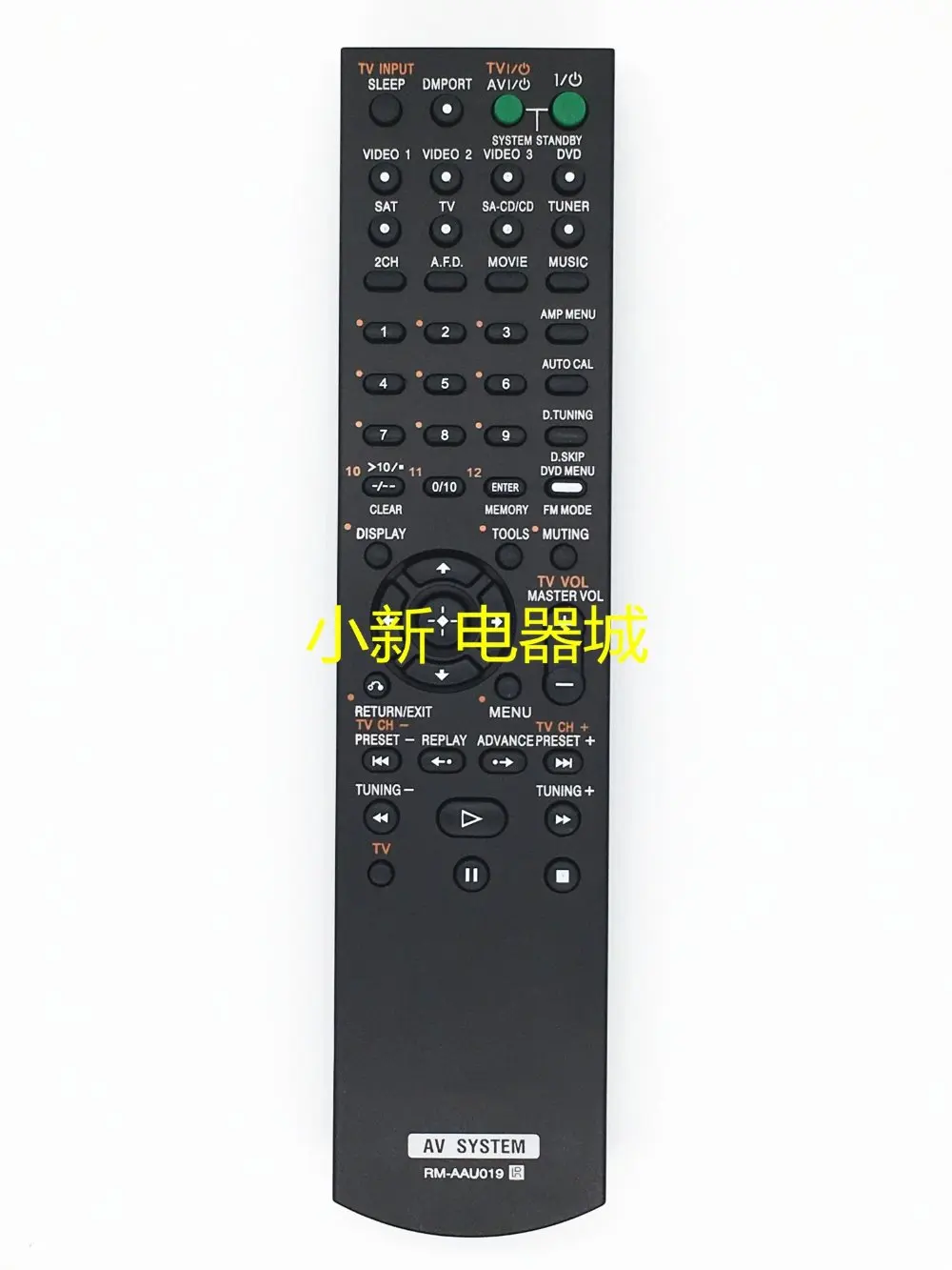 

New Remote Control Universal For Sony STR-DG720 RM-AAU006 HCD-TZ200 STR-DG510 SS-MCT100 HT-CT150 AV receiver