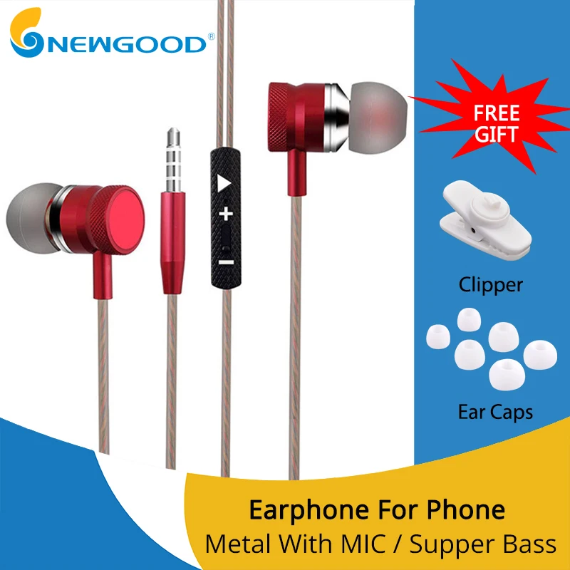 Earphone headphone with microphone earphones computer earphones with microphone for phones shaped for iphone xiaomi samsung