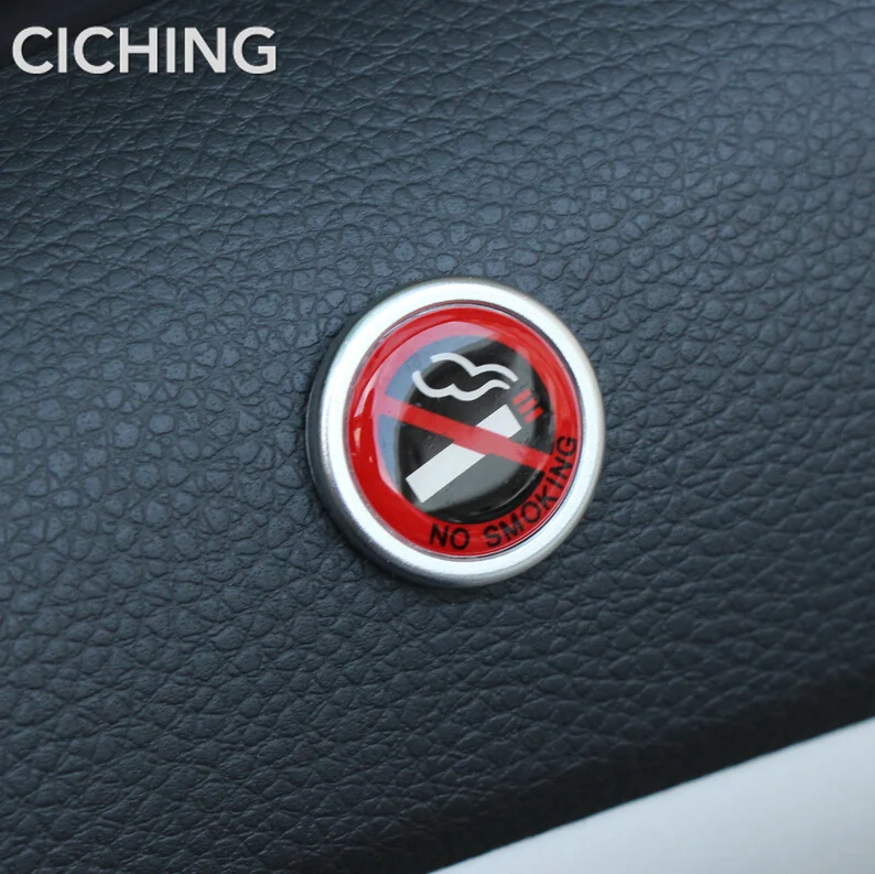 

Aluminium Car Styling Car No Smoking Sticker for Lada Niva Kalina Priora Grant Mazda Cx-5 Cx5 Cx-7 3 6 2 Atenza Axela