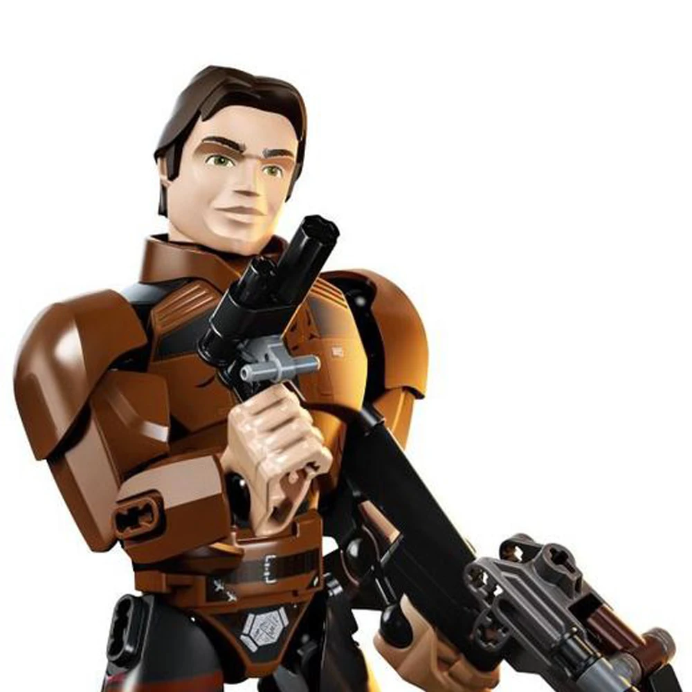 Star Wars Solo Action Figure Han Solo Range Trooper Darth Maul Compatible with legoingly 75535 75536 75537 Building Block Toy