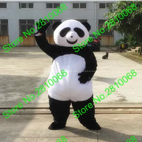 Syflyno высокое качество EVA материал шлем плюшевая панда маскарадные костюмы ходьба мультфильм одежда День Рождения вечерние 069