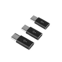 2 шт., Универсальный USB 3,1 Тип C кабель-переходник «папа»-Micro USB 2,0 5 контактный разъем для передачи данных адаптер конвертер данных синхронизации высокое Скорость разъем