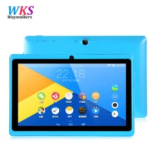 7 «Tablet PC Android 4.4 Google A33 Четырехъядерный процессор 1 Г-16 ГБ Bluetooth Wi-Fi FlashTablet ПК Quad Core Q88 Tab Поддержки 3 Г Внешний