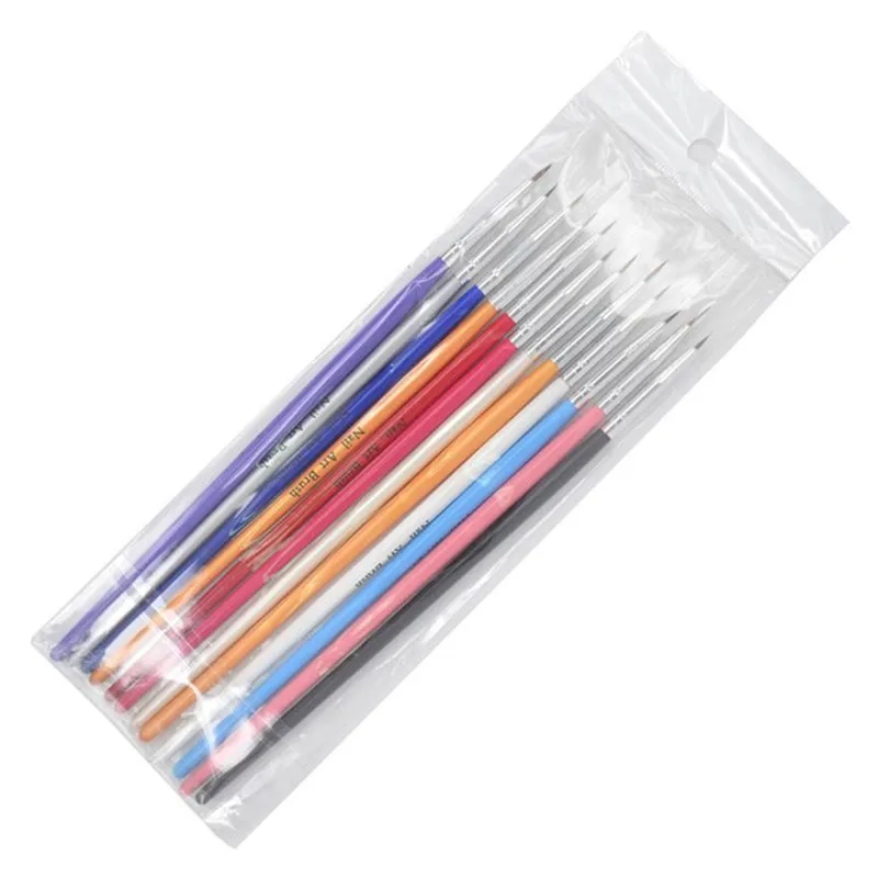 

Women Gel Nail Brush Nail Tools Brush Set Flower Pen Fan Pen Dizzy Pen x30316#30 1105