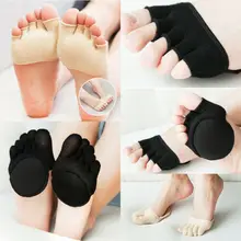 Прочные Носки для пилатеса на лодыжке, пять пальцев, противоскользящие, с открытым носком