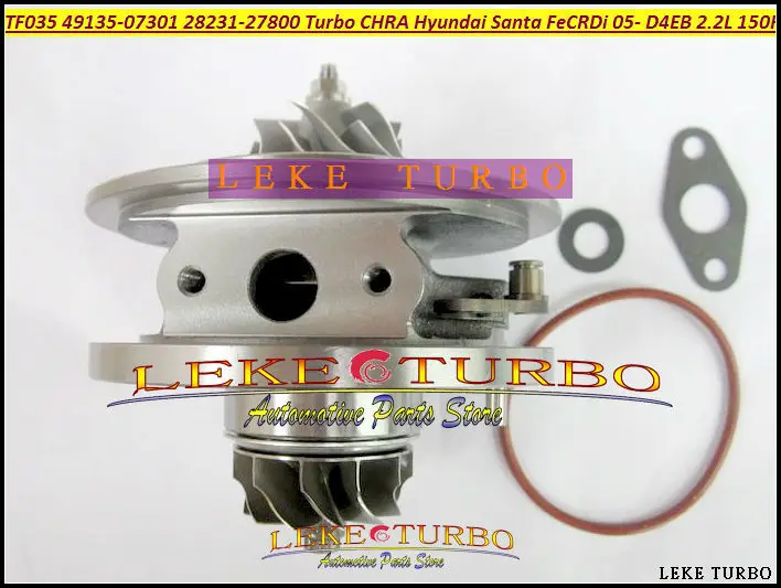 TF035 49135-07301 28231-27800 49135-07302 49135-07300 49135-07100 Turbo CHRA Turbocharger HYUNDAI Santa Fe CRDi 2005-2009 D4EB-V 2.2L 150HP (3)