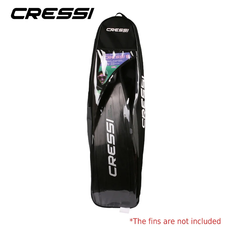 Cressi Free Diving Fin Bags Long Flipper Package Bag Easy Carry Diving