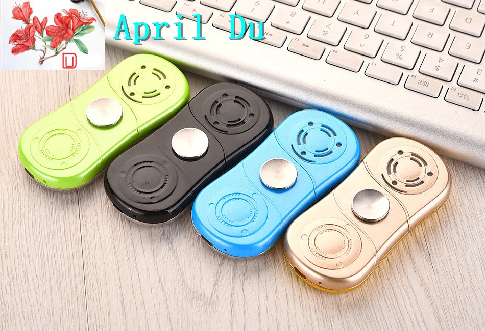 English Russian Spainish France version 2G LED hand Fidget spinner phone metal 1 3inch 2 Sim