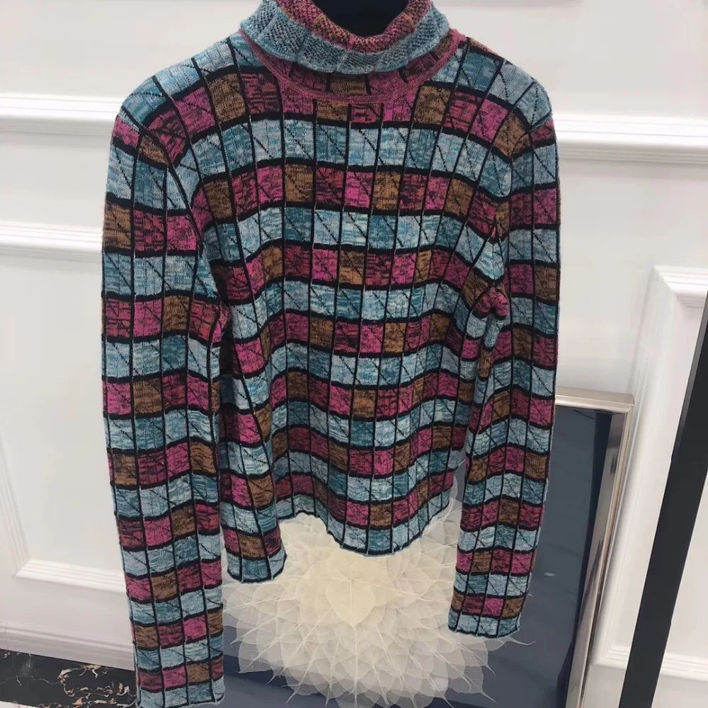 

2018 women sweater pullover knit sweater