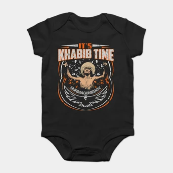 

Baby Onesie Baby Bodysuits kid t shirt Printed Cotton Short-Sleeve Khabib Nurmagomedov