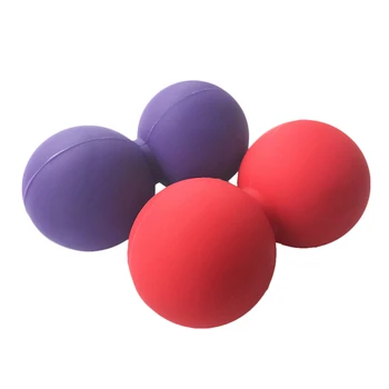 

Yoga Massage Silicone Ball Double Ball for Physical Therapy Deep Tissue Massage Tool Myofascial Release Muscle Relaxer Balls