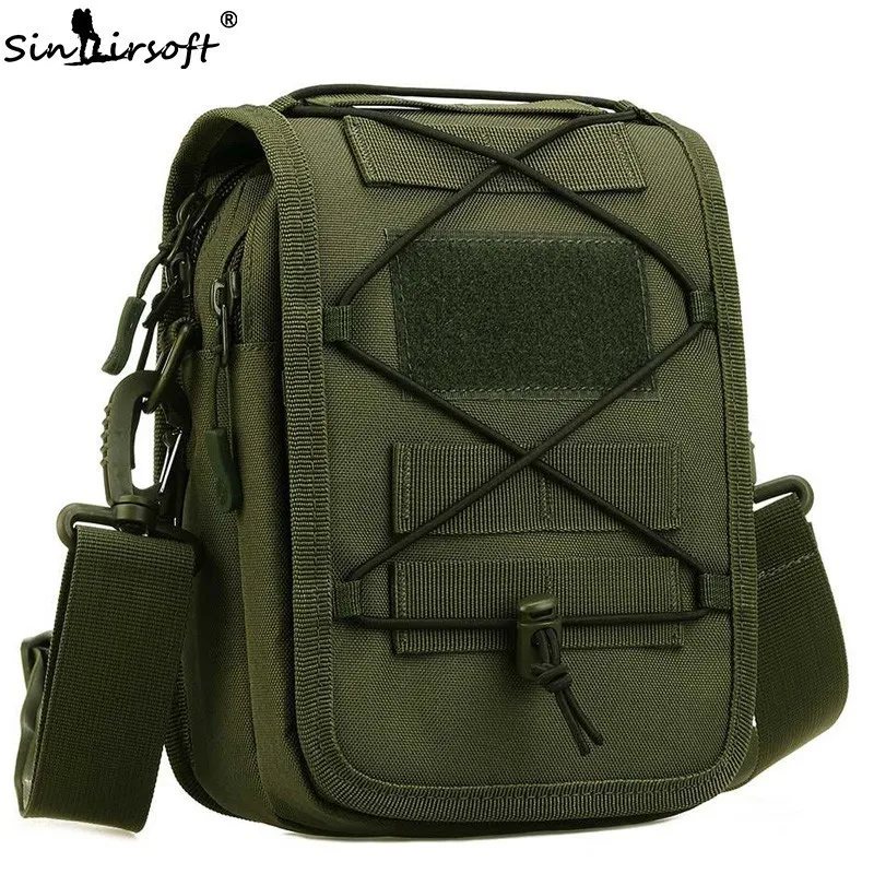 Tactical Military Messenger Bag Shoulder Nylon Outdoor Sport Fishing Camping Crossbody Mutil-function Molle Pouch Bags Mochila