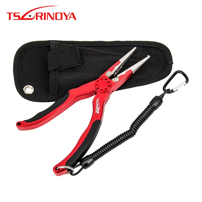 Tsurinoya Fishing Pliers 190mm 115g Aluminum Alloy Fishing Pilers Line Cutter Hook Split Rings Remover Alicate De Pesca Tools Fishing Tools Aliexpress