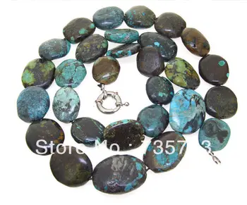 

xiuli 0031 Natural Old Turquoise Necklace Knotted (c0323)