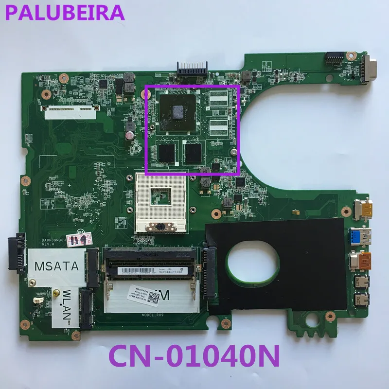 PALUBEIRA CN-01040N DA0R09MB6H1 REV: H1 материнская плата для ноутбука подходит для Dell inspiron 5720 7720 ноутбук N13P-GV-B-A2