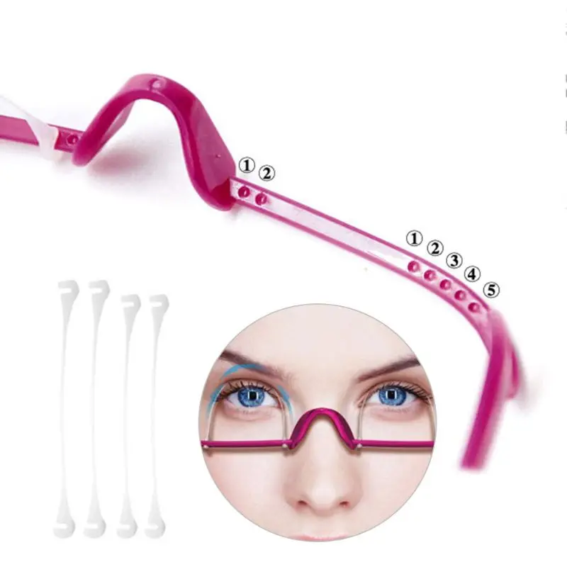 

Double Eyelid Trainer Exerciser Sagging Eyelids Support Regular Training Glasses Big Eyes Cosmetics Beauty Tool