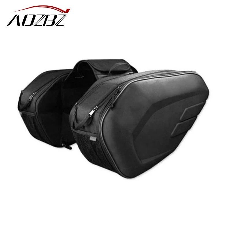1 Pair Motorcycle Saddle Bag Saddlebags luggage Suitcase Motorbike Rear