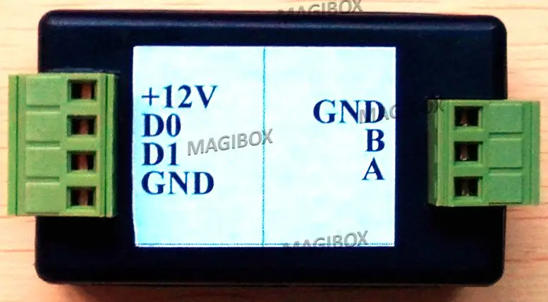 amplificador repetidor de sinal wiegand wg26 34 01