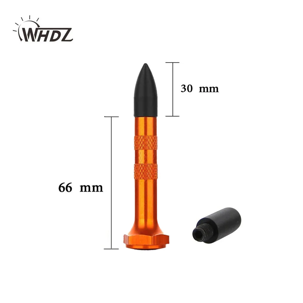 WHDZ 1pc orange Knock Down Tools Tap Down Pen With 2 Heads Hand Tool Set For Paintless Hail Removal Car Dent Remover (3)
