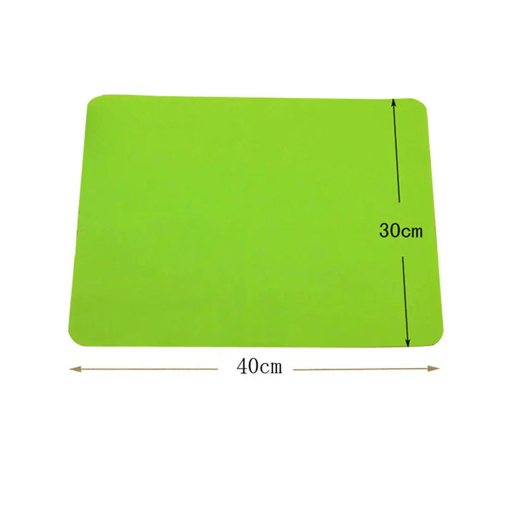 LINSBAYWU 40x30cm Silicone Mats Baking Liner Best Silicone Oven Mat Heat Insulation Pad Bakeware Kid Table Mat Hot Sale