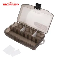 TSURINOYA 3,3*11*20,7 см рыболовная коробка с вставными картами сплит-дизайн рыболовная приманка коробка Крюк оснастка свинцовые грузила Голова Чехол Коробка