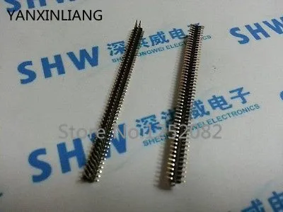 

10 PCS 1.27mm Pitch 2x50 Pin 100 Pin Male Double Row SMT SMD Pin Header Strip