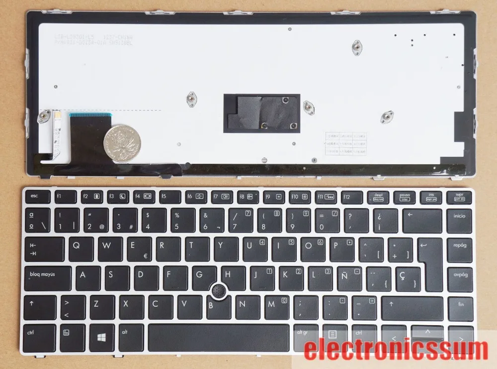 

New notebook Laptop keyboard for HP EliteBook 9470m 697685-071 702843-071 SP layout