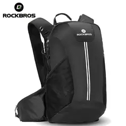 ROCKBROS непромокаемый велосипедный рюкзак портативный высокой емкости MTB дорожный велосипед сумки Открытый дышащий Кемпинг путешествия