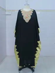 Платья-кафтаны туники 2019 новинки для женщин Исламская платье черный кимоно кафтан