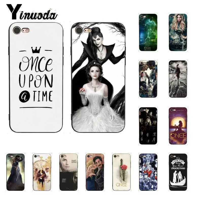 Чехол Yinuoda Once Upon A Time для iPhone 8 7 6 6S Plus 5 5S SE XR X XS MAX 11 11pro 11promax|Бамперы| |