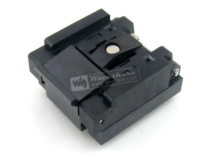 QFN-48(56)BT-0.5-01 QFN48 MLP48 MLF48 Enplas QFN 7x7 mm 0.5Pitch IC Test Burn-In Socket with Ground Pin