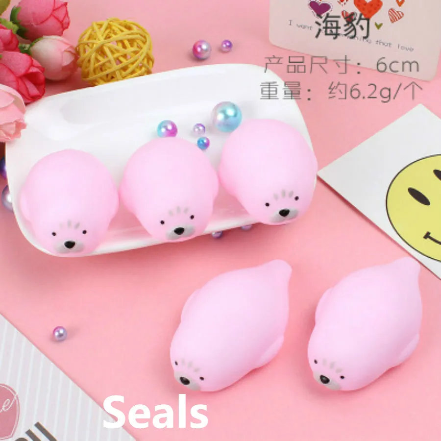 1 Pcs Bath Cartoon Soft Sprouting Cute Pink Xiaoding Bath Bombs Mold Bathing Tool Accessories Creative Mold Playing in the Bath