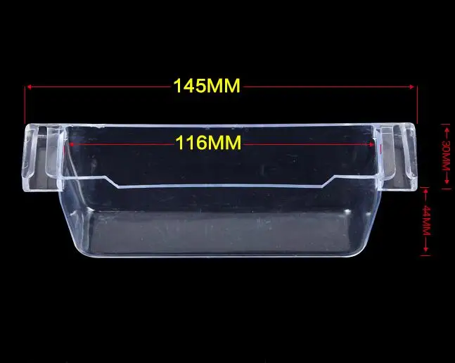 Детали для кухонной вытяжки прямоугольная масляная коллекция прозрачный пластик case145X30mm