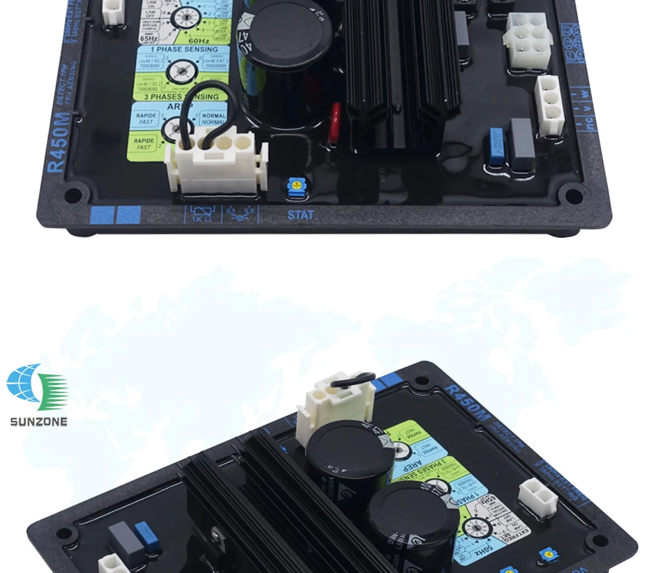 Совместим с оригинальным регулятором напряжения AVR R450M для генератора двигателя Dizel
