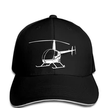 Модная Мужская бейсболка Мужская Летняя Повседневная Aeroclassic Robinson R22 Helicopter Inspired Мужская бейсболка с принтом