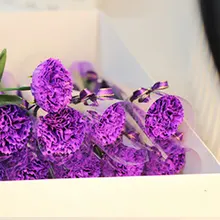 5 цветов, мыло в форме гвоздики, украшение, лепестки цветов гвоздики, мыло для ванны, эфирное масло, мыло гвоздики, подарок на день Святого Валентина