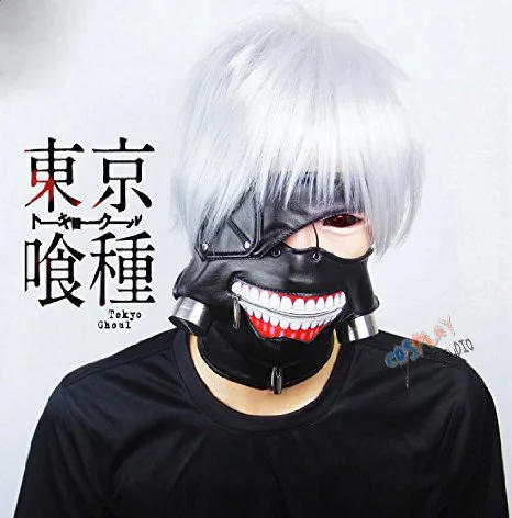 Tokyo Ghoul Kaneki Ken Mask Anime Cosplay Tokyo Ghoul mask ...