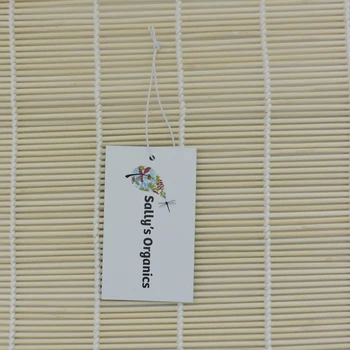 

custom printed logo gift hang tag/garment swing tag/ clothing gift price hang tag