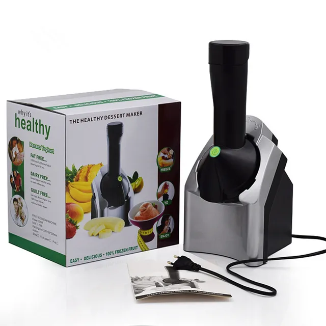 220V Home Electric DIY Fruit Ice Cream Machine Automatic Small Ice Cream Maker Homemade Ice Roll Maker ice cream maker